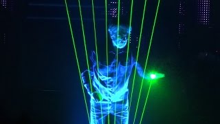 Jean Michel JARRE Laser Harp The Time Machine  2016 LIVE HD LYON FR [upl. by Diehl953]