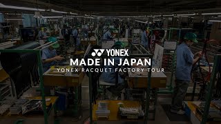 How a Yonex Racquet is Made  TW Exclusive Yonex Racquet Factory Tour [upl. by Solakcin]