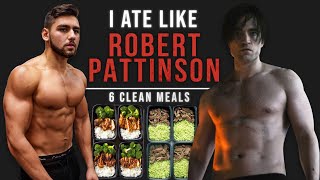 I Tried Robert Pattinson BATMAN Diet [upl. by Ludwog]