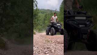 Extra long 200cc off road atv testing the climbing ability moutain angel about 50degree [upl. by Townsend]