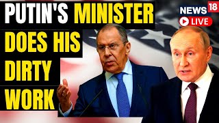 Russian Foreign Minister Lavrovs Speech LIVE  Russia Ukraine War Updates  English News LIVE [upl. by Inavihs13]