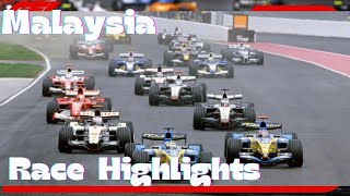 F1 2006 Malaysian Grand Prix Extended Highlights Round 2 [upl. by Leland]