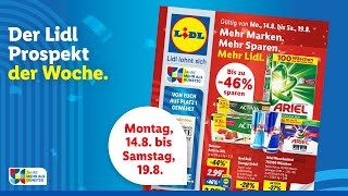 Der Lidl Prospekt der Woche  Angebote von Montag 148 bis Samstag 198 [upl. by Gervase]