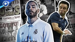 Karim Benzema détruit Valbuena   Revue de presse [upl. by Fachan]