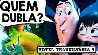 CONHEÇA OS DUBLADORES DE HOTEL TRANSILVÂNIA TRANSFORMONSTRÃO [upl. by Anbul568]