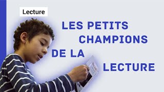 Les petits champions de la lecture  reportage dans une école [upl. by Wollis688]