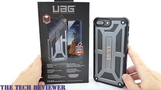 2X MilSpec Drop Protection Leather amp 10 Yr Warranty UAG Goes Upscale with Monarch for iPhone 7 [upl. by Aldric297]