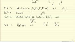 Assigning Oxidation States Example [upl. by Ahcsatan]