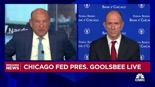 Chicago Fed President Austan Goolsbee If conditions start to deteriorate the Fed will fix it [upl. by Vashtee]