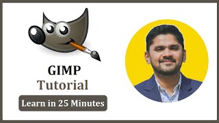 GIMP Tutorial for Beginners  Learn GIMP in 25 minutes  Amit Thinks  2023 [upl. by Fredette]