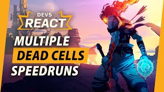 Dead Cells Developers React to Multiple Speedruns [upl. by Udenihc]