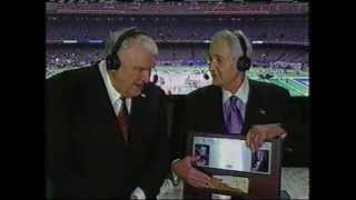 Pat Summerall FOX Retirement 2002 [upl. by Waller]