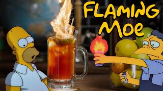 Broke My Toe Making a Flaming Moe  How to Drink [upl. by Nageet]