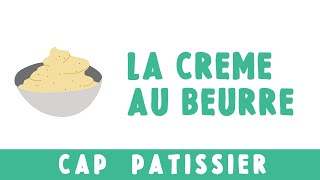 RECETTE DE LA CREME AU BEURRE [upl. by Ynttirb]