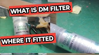 WHAT IS RESIN DM WATER FILTER WHERE IT INSTALL IN RO WATER FILTER APPLICATION USE OF DM FILTER [upl. by Kath]