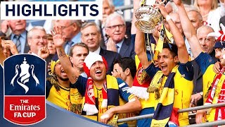 Arsenal 40 Aston Villa  2015 FA Cup Final  Goals amp Highlights [upl. by Darsie]