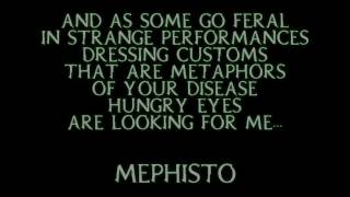 Moonspell  Mephisto Lyrics [upl. by Simsar513]