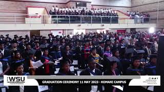 Walter Sisulu University Graduation 11 May 2023 [upl. by Germain]