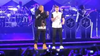 Justin Timberlake amp Jay Z  Holy Grail Live at Barclays Center [upl. by Shu]