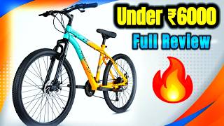 GEAR CYCLE UNDER 6000 IN FLIPKART  Crow HUSTLER 21 SPEED Full Review 🔥 [upl. by Cammie222]