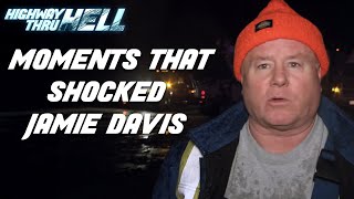 Moments That Shocked Jamie Davis  Highway Thru Hell [upl. by Ydoow113]