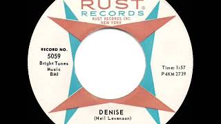 1963 HITS ARCHIVE Denise  Randy amp the Rainbows [upl. by Ahsimek]