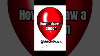 Easy way to draw balloons 🎈art digitalart procreate drawingtutorial artist arttutorial [upl. by Dreher92]