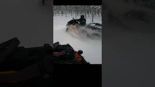 Lapland  CanAm 6x6 1000 canam canamoffroadlivin offroad 4x4 gopro atv snow raajärvi [upl. by Kcirdec577]