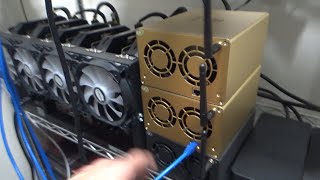 iPollo V1 Mini ETC Miner 300MHs [upl. by Irollam833]