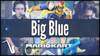 Mario Kart 8  FZero Big Blue  Jazz  80s Cover  insaneintherainmusic [upl. by Wiebmer]