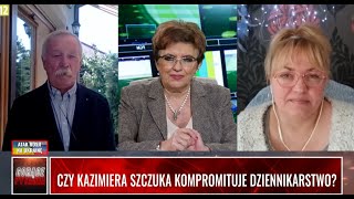 CZY KAZIMIERA SZCZUKA KOMPROMITUJE DZIENNIKARSTWO [upl. by Dnomsaj]