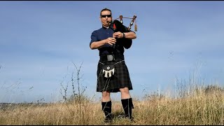 Going Home theme Local Hero bagpipes cover Sheeban Celtic Band [upl. by Assereht]