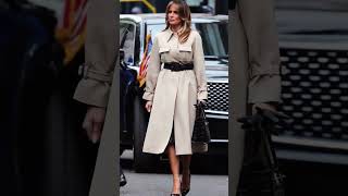 MELANIA TRUMP THỜI TRANG 2fashion style [upl. by Aemat980]