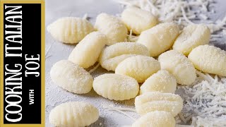 Homemade Gnocchi with Sage Butter Sauce  Cooking Italian with Joe [upl. by Esilana]