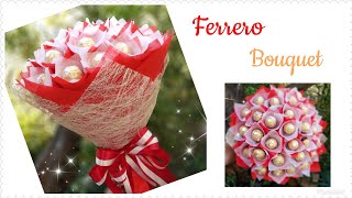 DIY Ferrero Rocher Bouquet Ep2วิธีทำช่อเฟอร์เรโร่ 02 [upl. by Acinyt143]