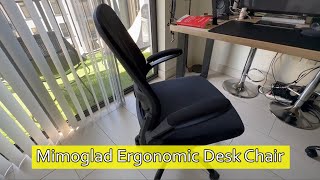 Review Mimoglad Ergonomic Desk Chair [upl. by Elocel389]