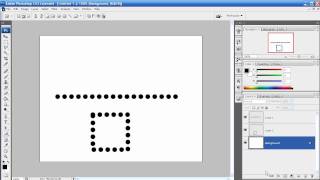 Photoshop Tutorial  Episode 25  DottedDashed Line [upl. by Gapin]