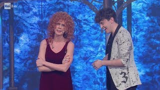 Michele Bravi e Fiorella Mannoia  Virginia Raffaele  Facciamo che io ero 24052017 [upl. by Ydnar]