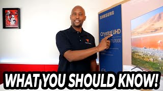 Samsung TU7000 Crystal UHD 4K TV  What You Should Know [upl. by Anairo]