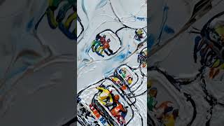 avoriaz morzine portesdusoleil skiing snowboarding art artgallery showskiing [upl. by Iramo245]