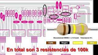 PREAMPLIFICADOR  COMO HACER AMPLIFICADOR PARA GUITARRA PASO A PASO PARTE 4 [upl. by Gnel]