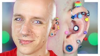 Types Of Ear Piercings  Piercing FAQ 16  Roly [upl. by Eceinwahs]