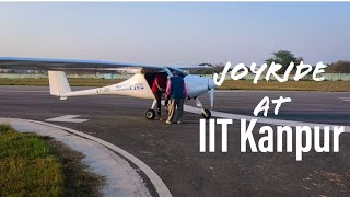 Glider JoyRide at IIT Kanpur Airstrip  Deepesh Chaudhari  Flight Laboratory [upl. by Varuag343]