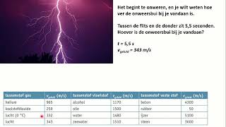 Rekenen met geluidssnelheid [upl. by Ilime813]