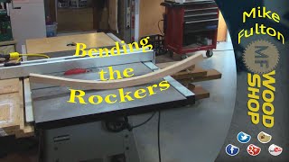 Rocking Chair Build 3 Steam Bending Rockers [upl. by Emse]