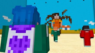 El Juego Del Calamar en Minecraft con SUSCRIPTORES 🦑🦑 [upl. by Leahcimnaj]