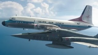 1969 Korean Air Lines NAMC YS11 Hijacking  Animation [upl. by Leiba]