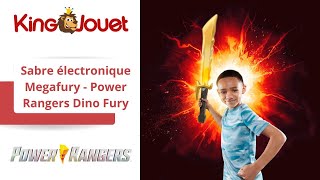 Sabre électronique Megafury  Power Rangers Dino Fury  905715 [upl. by Patrizia]