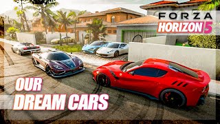 Forza Horizon 5  Our Dream Cars Challenge [upl. by Hyrup500]