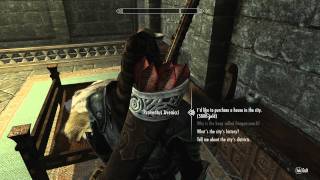 SKYRIM How To Buy A House In WhiteRun Commentary  Tutorial [upl. by Maria]